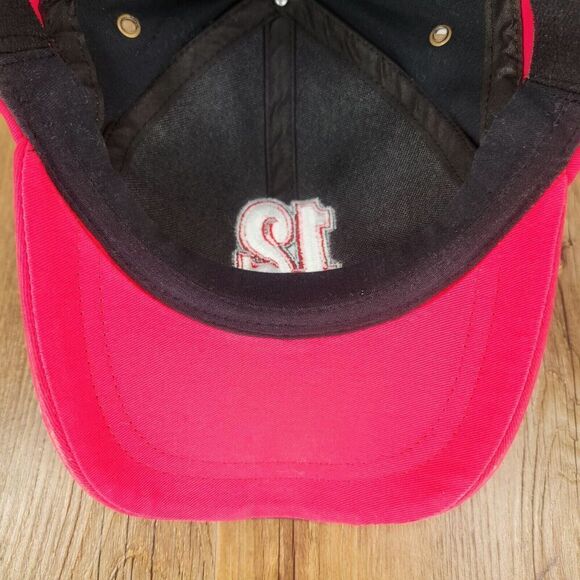 #12 Johnny Giesler "The Jet" 2011 NSRA Fitted OSFM Hat Cap Black Red Racing Cars - Picture 8 of 11